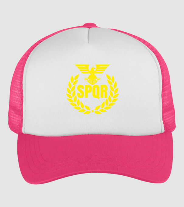 SPQR  minta neonpink pólón