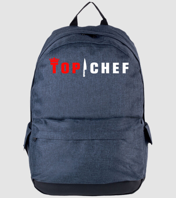 Top Chef minta farmerkék pólón