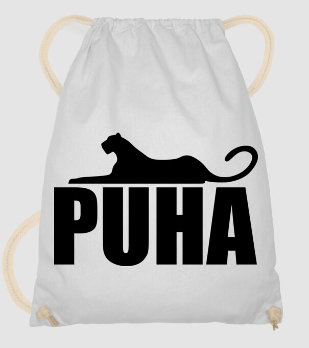 Puha minta fehér pólón