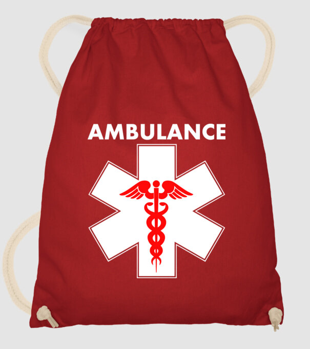 Ambulance minta piros pólón