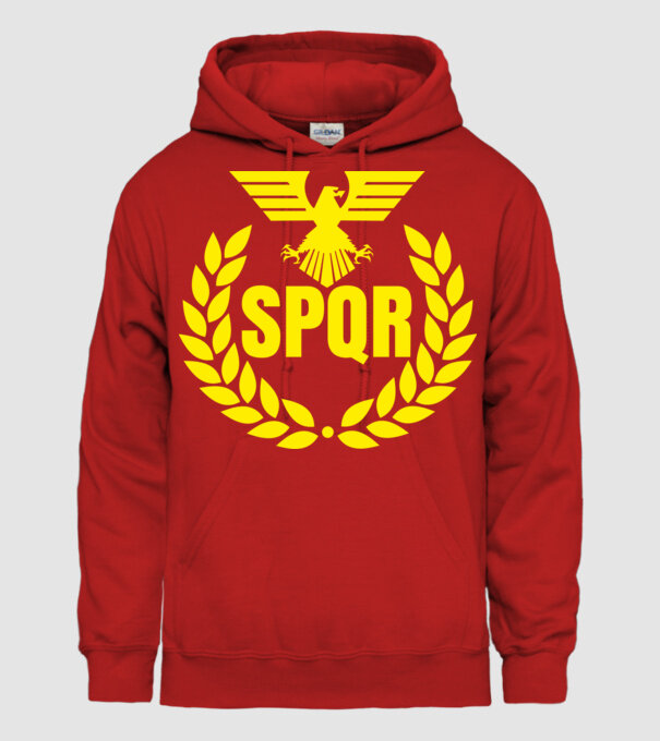 SPQR  minta piros pólón