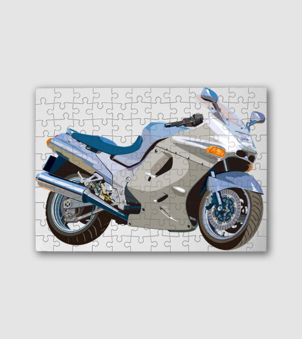 Moto GP minta fehér pólón