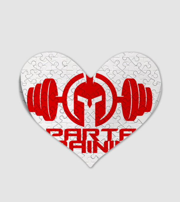 Spartan Training minta fehér pólón