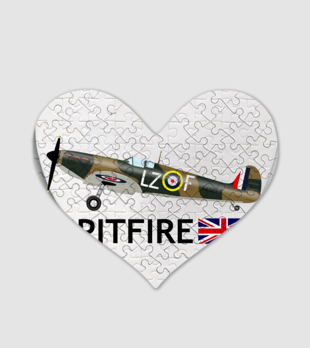 SPITFIRE Mk Ia minta fehér pólón