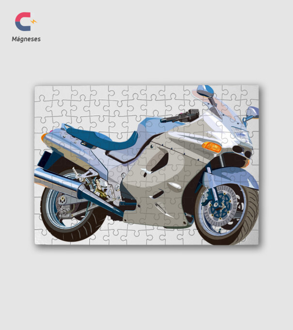Moto GP minta fehér pólón