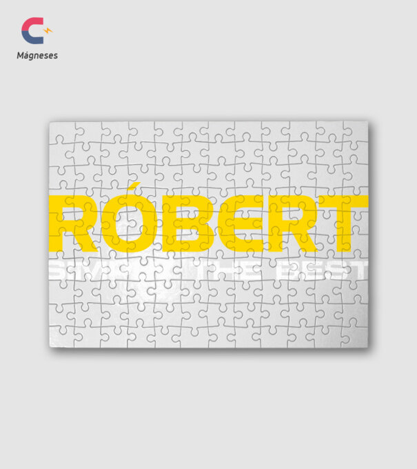 Róbert (Egyszerűen a legjobb) minta fehér pólón