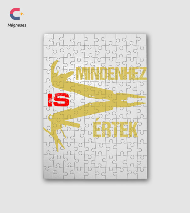 Mindenhez IS értek minta fehér pólón
