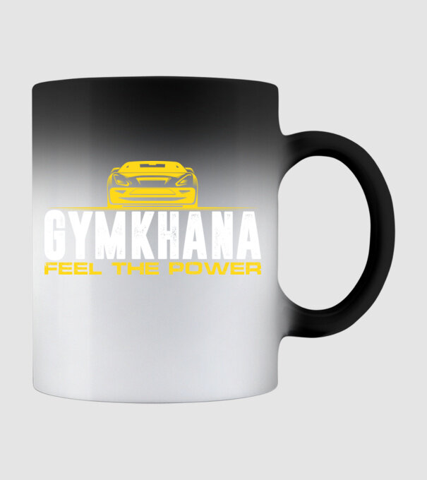 Gymkhana  minta fekete pólón