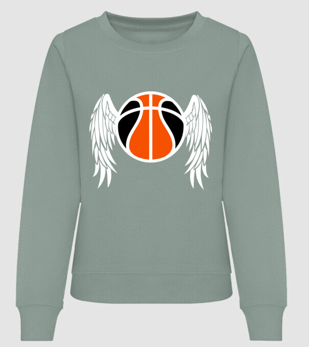 Basket Wing minta dusty green pólón