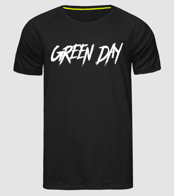 GREEN DAY minta fekete pólón
