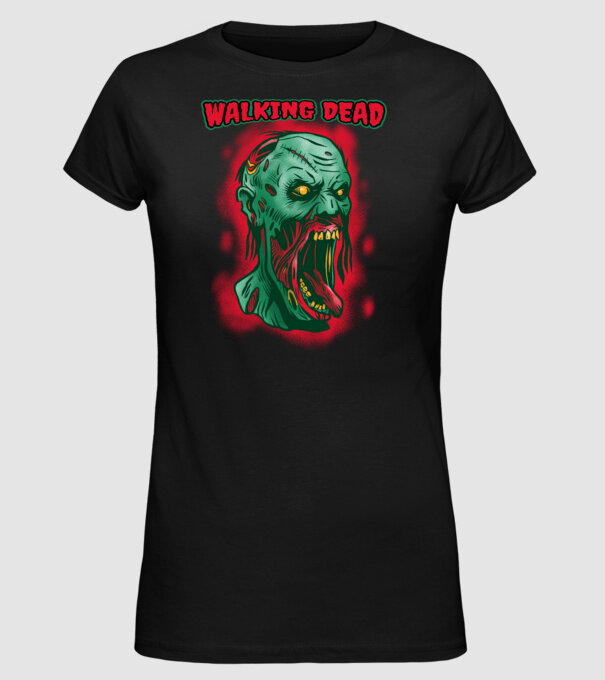 WALKING DEAD minta fekete pólón