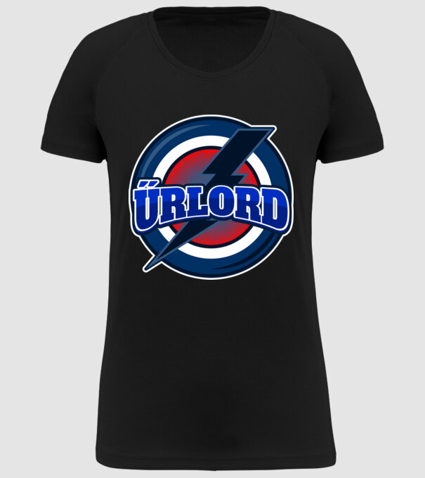 ŰRLORD minta fekete pólón