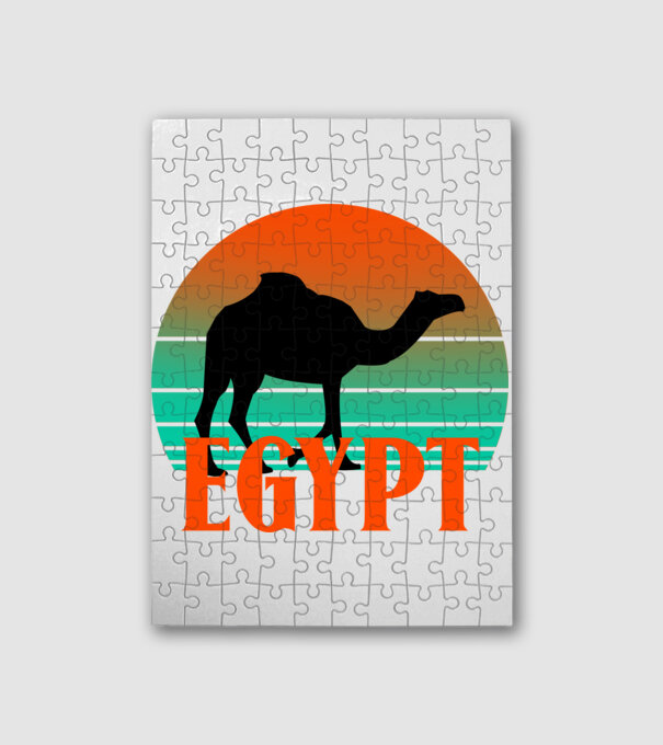 EGYPT minta fehér pólón