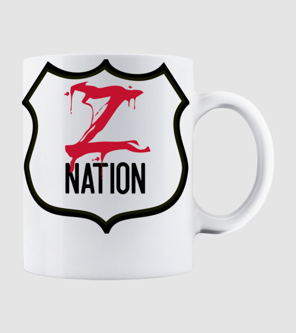 Z NATION minta fehér pólón