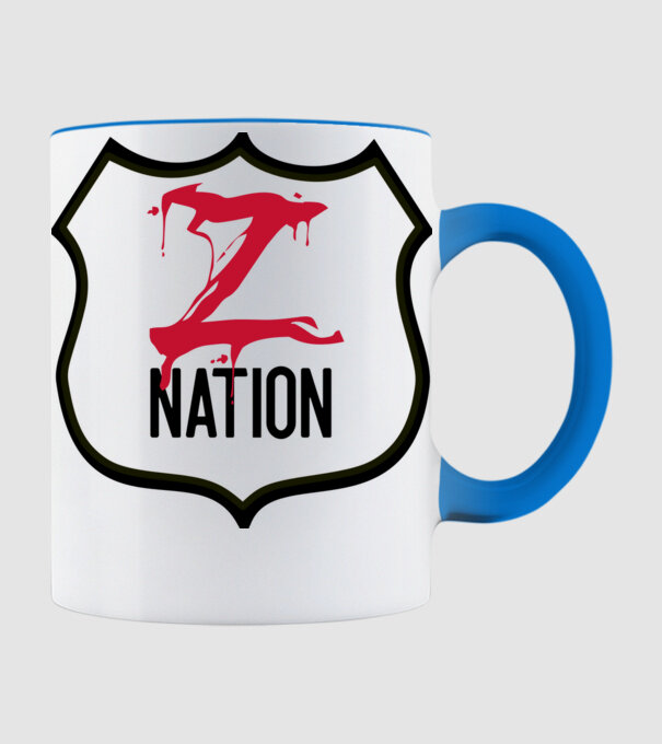 Z NATION minta világoskék pólón