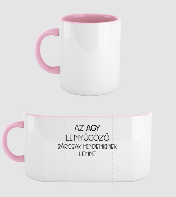 Az agy lenyűgöző minta világos rózsaszín pólón