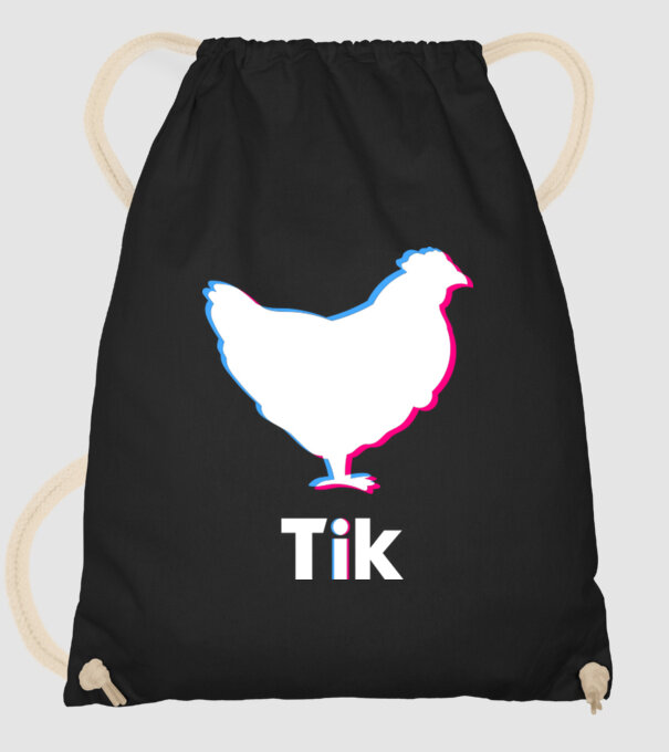 Tik sötét minta fekete pólón