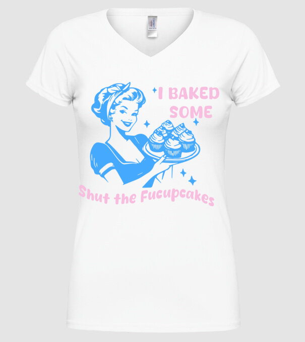 I baked something for you. minta fehér pólón