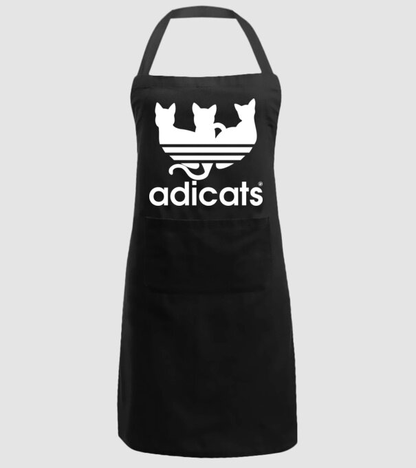 Adicats minta fekete pólón
