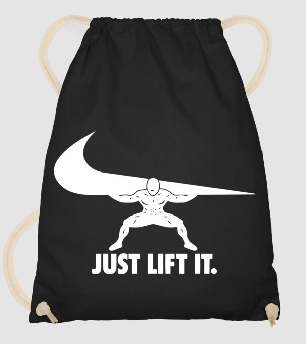 Just lift it minta fekete pólón