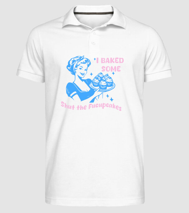 I baked something for you. minta fehér pólón
