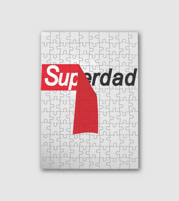 Superdad minta fehér pólón