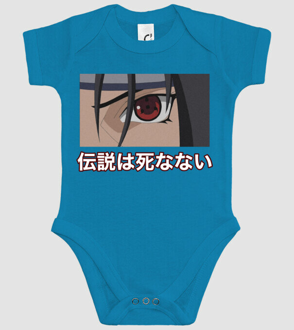 Uchiha Itachi minta türkiz pólón
