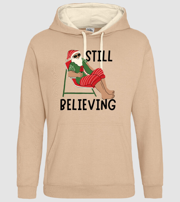 Still Believing minta homokszín pólón