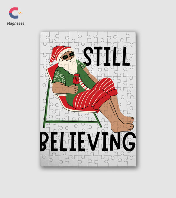 Still Believing minta fehér pólón