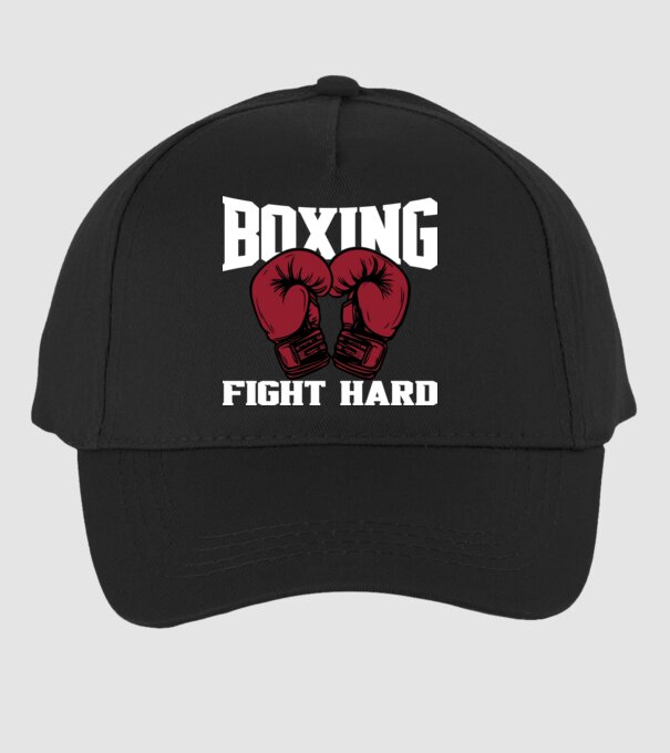 Boxing 3 minta fekete pólón