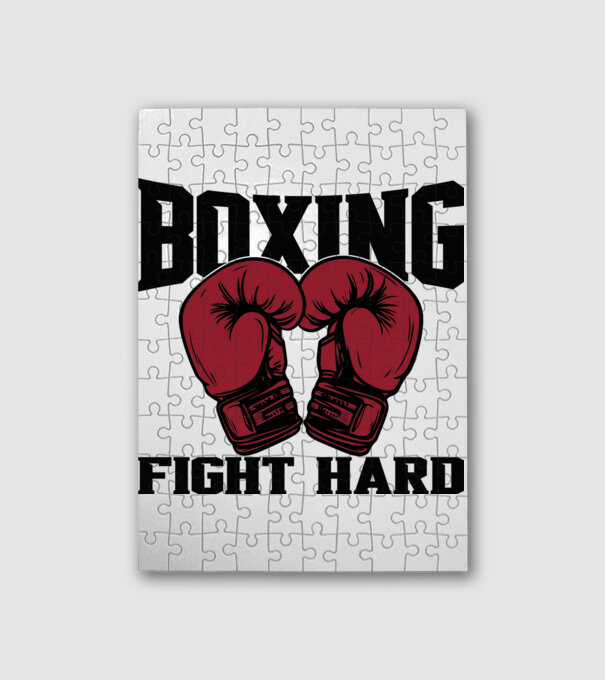 Boxing 2 minta fehér pólón