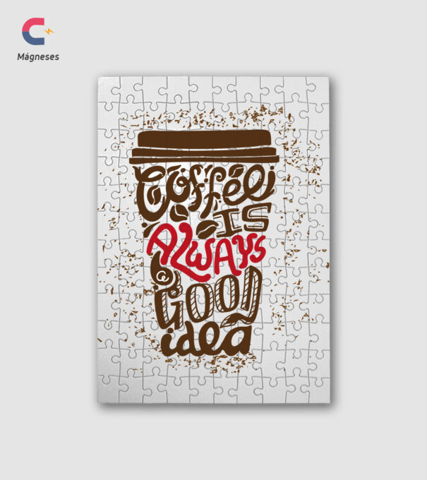coffee minta fehér pólón