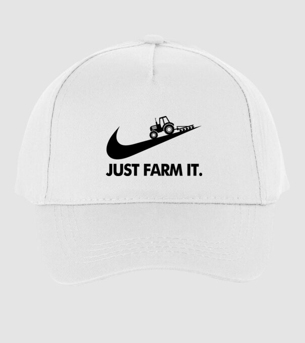 Just Farm it. minta fehér pólón