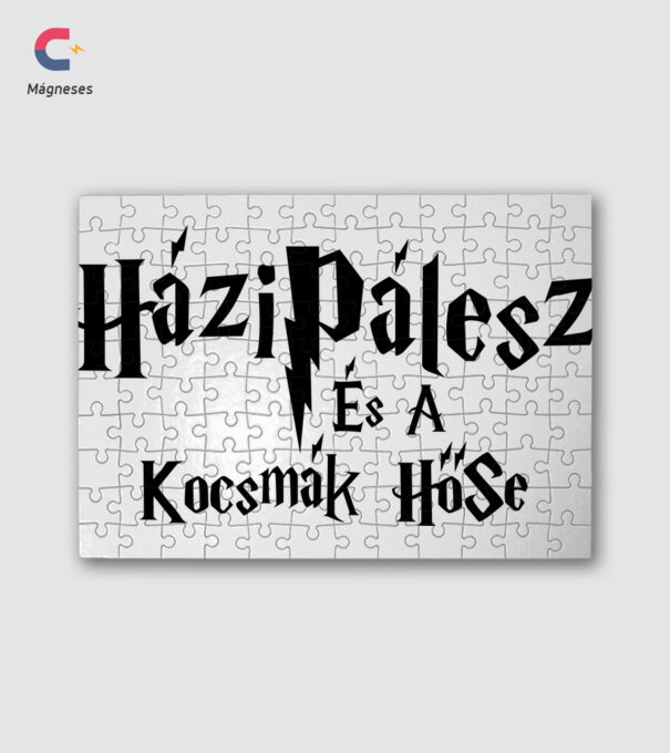 Házi Pálesz a kocsmák hőse minta fehér pólón