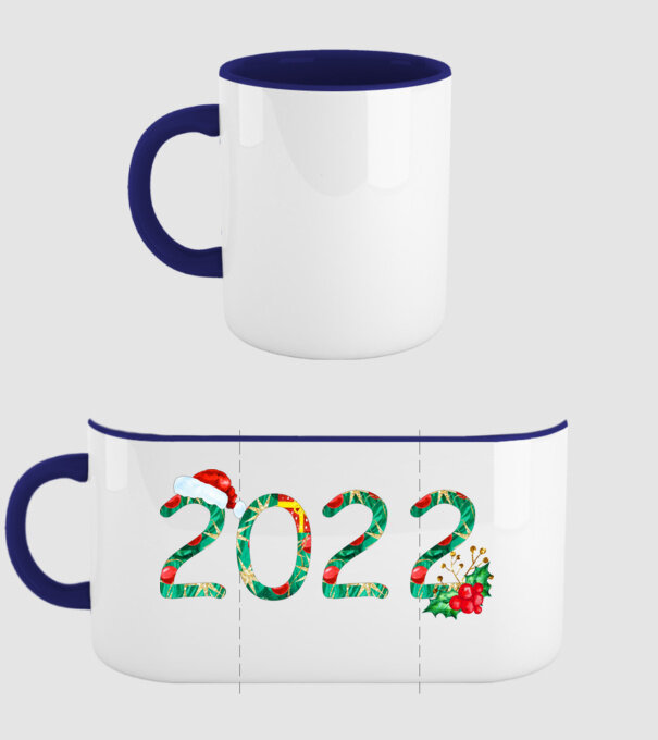2022 minta sötétkék pólón