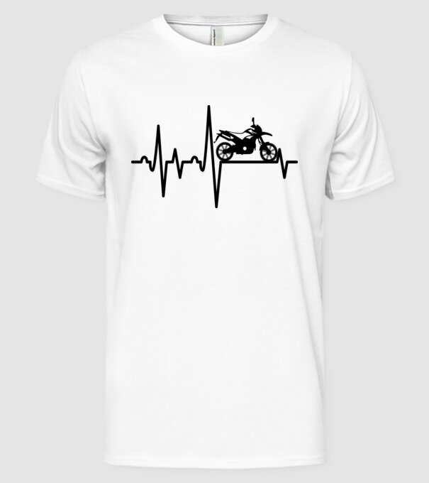 Motor Ekg minta fehér pólón