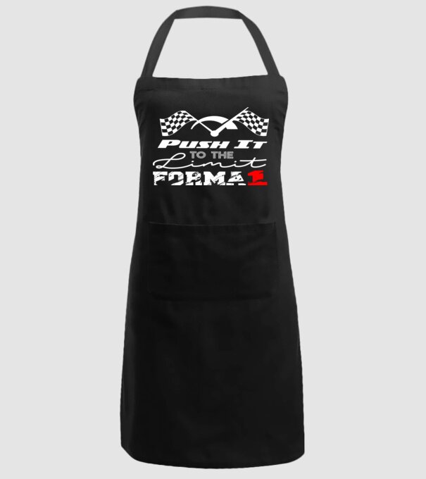 Forma fehér minta fekete pólón