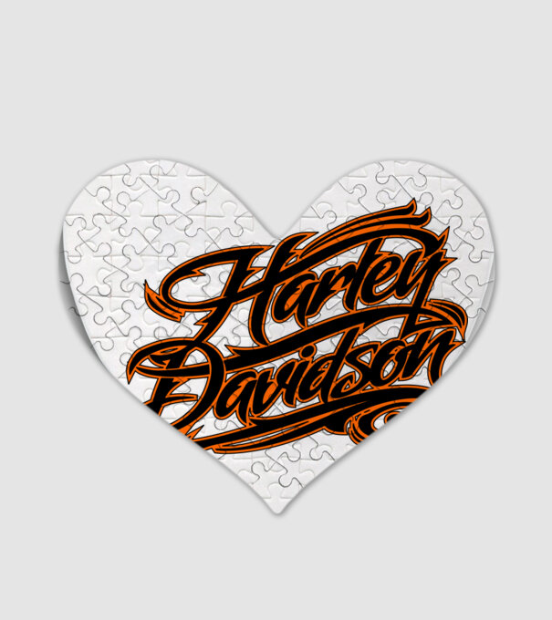 Harley minta fehér pólón