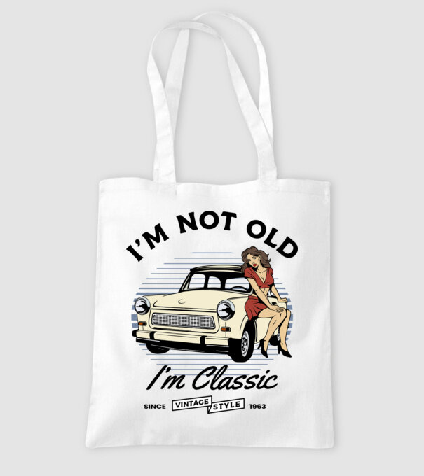 Trabant-I'am not old minta fehér pólón