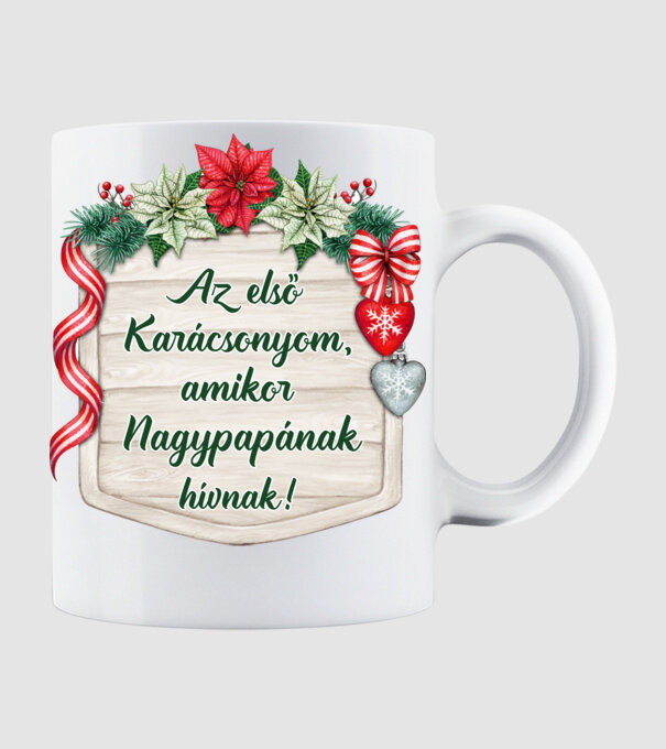 Nagypapának hívnak minta fehér pólón