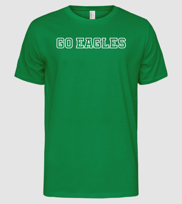go eagles minta zöld pólón