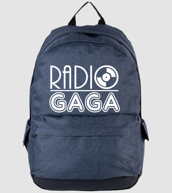 radiogaga minta farmerkék pólón