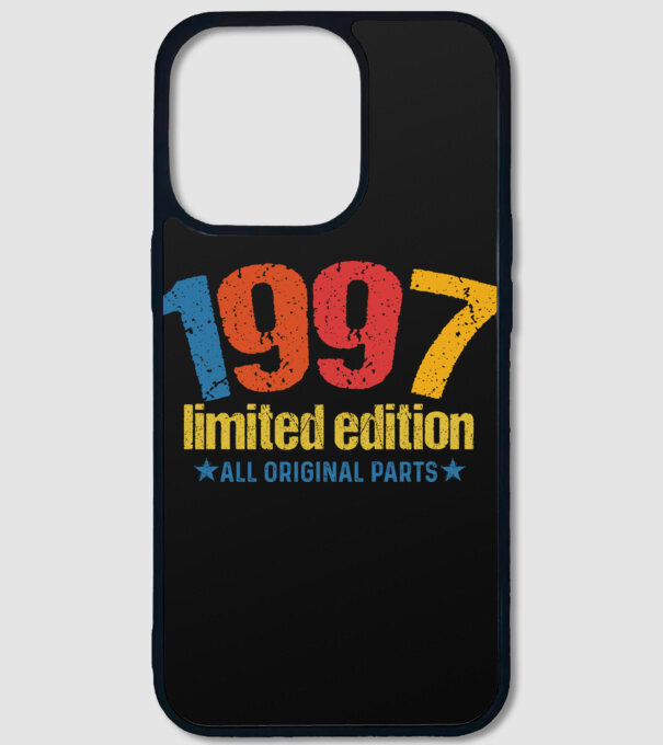 1997 limited edition ,all original parts, születésnapi felirat minta fekete pólón