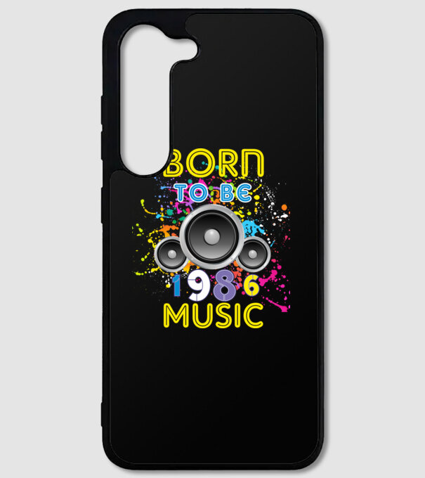 born to be music születésnapi DJ ,1986-ban született minta fekete pólón