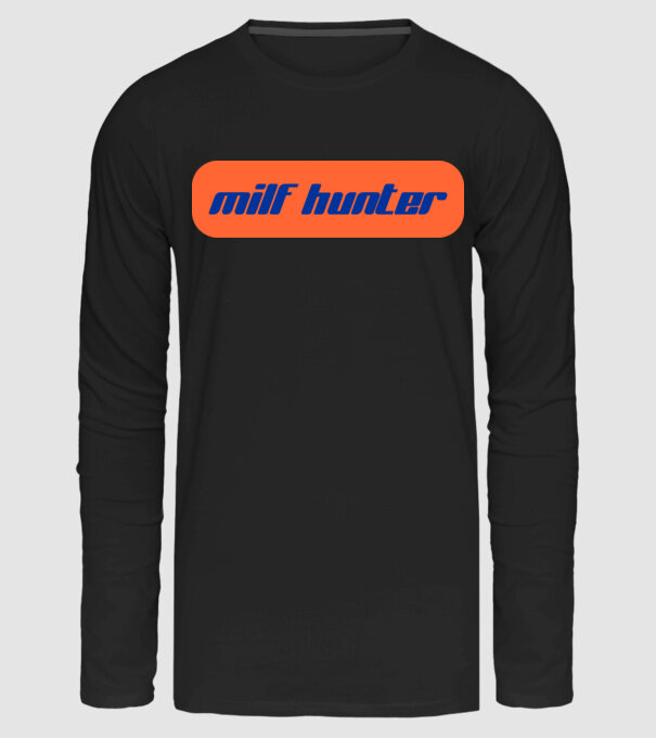 milf hunter minta fekete pólón
