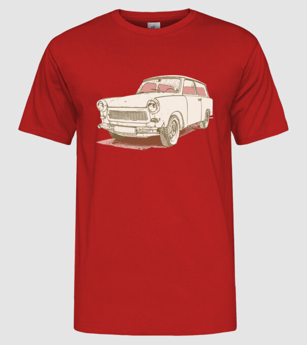 trabant kombi minta piros pólón