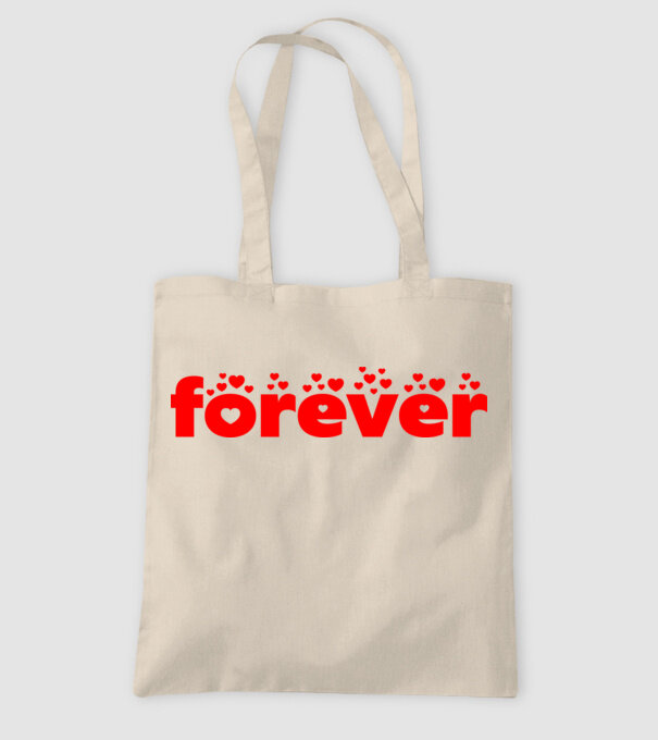 forever minta homokszín pólón