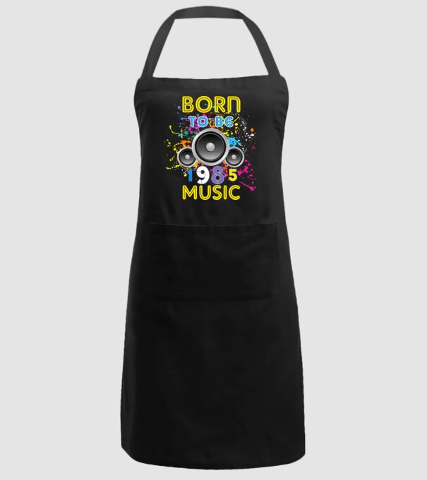 born to be music születésnapi DJ ,1985-ben született minta fekete pólón