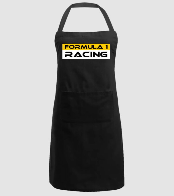 FORMULA 1 RACING minta fekete pólón