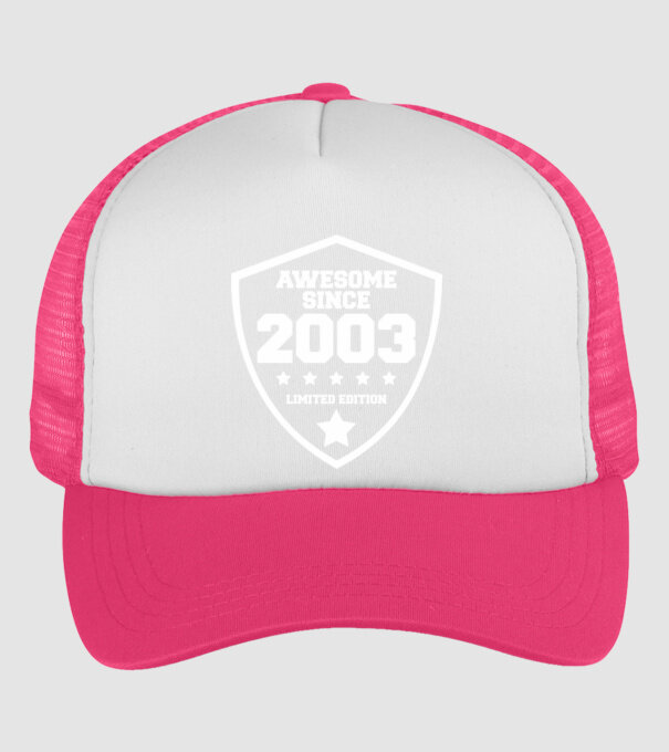 AWESOME2003 minta neonpink pólón